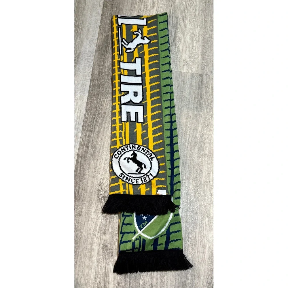 Seattle Sounders FC Scarf Continental Tire MLS Soccer Football Fan‎